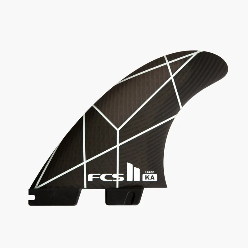 FCS II KA PC Tri Fin Set White/Grey